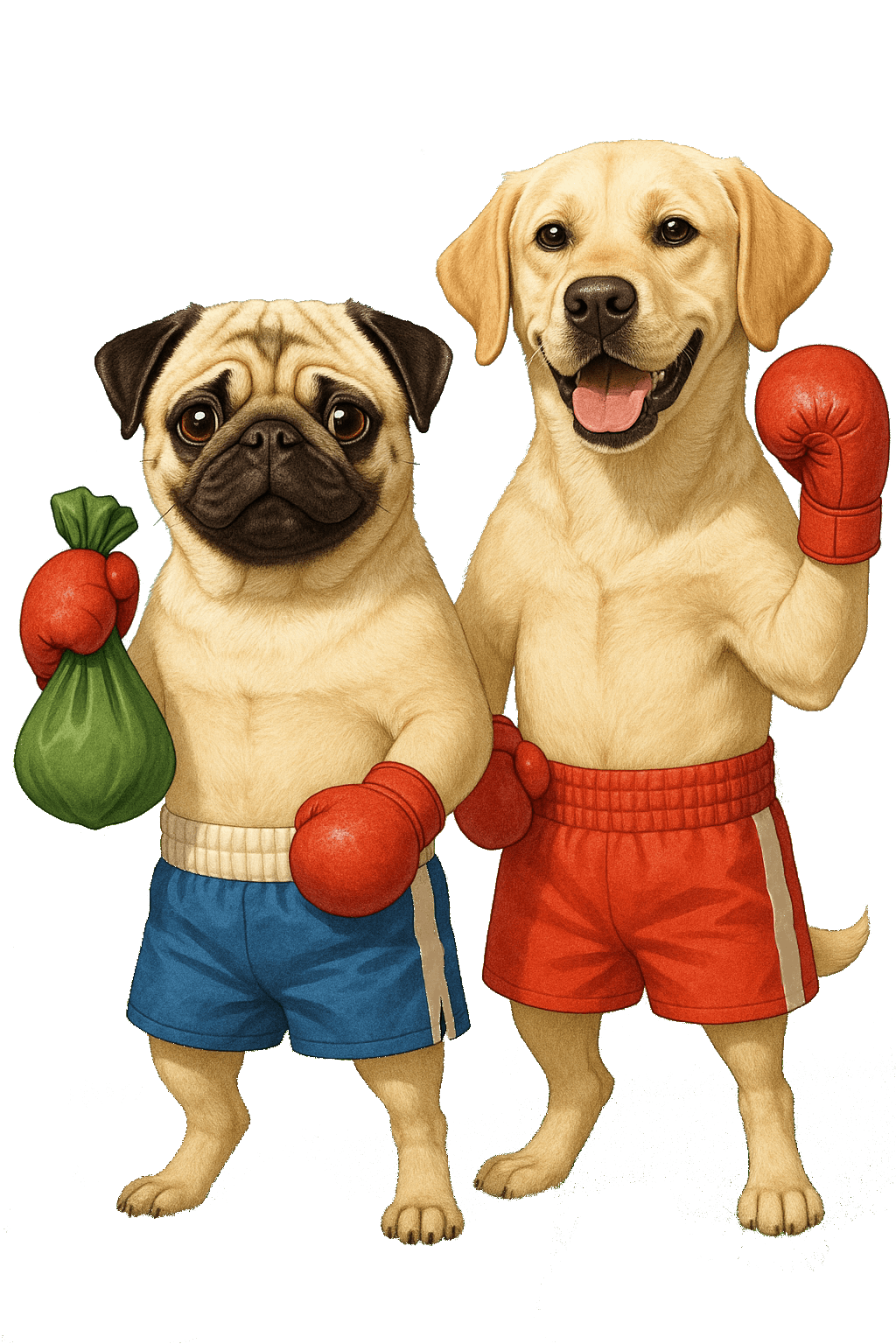 Dogs Boxing
